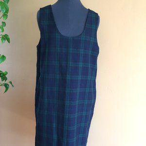 Harve Benard Tartan Sheath Dress